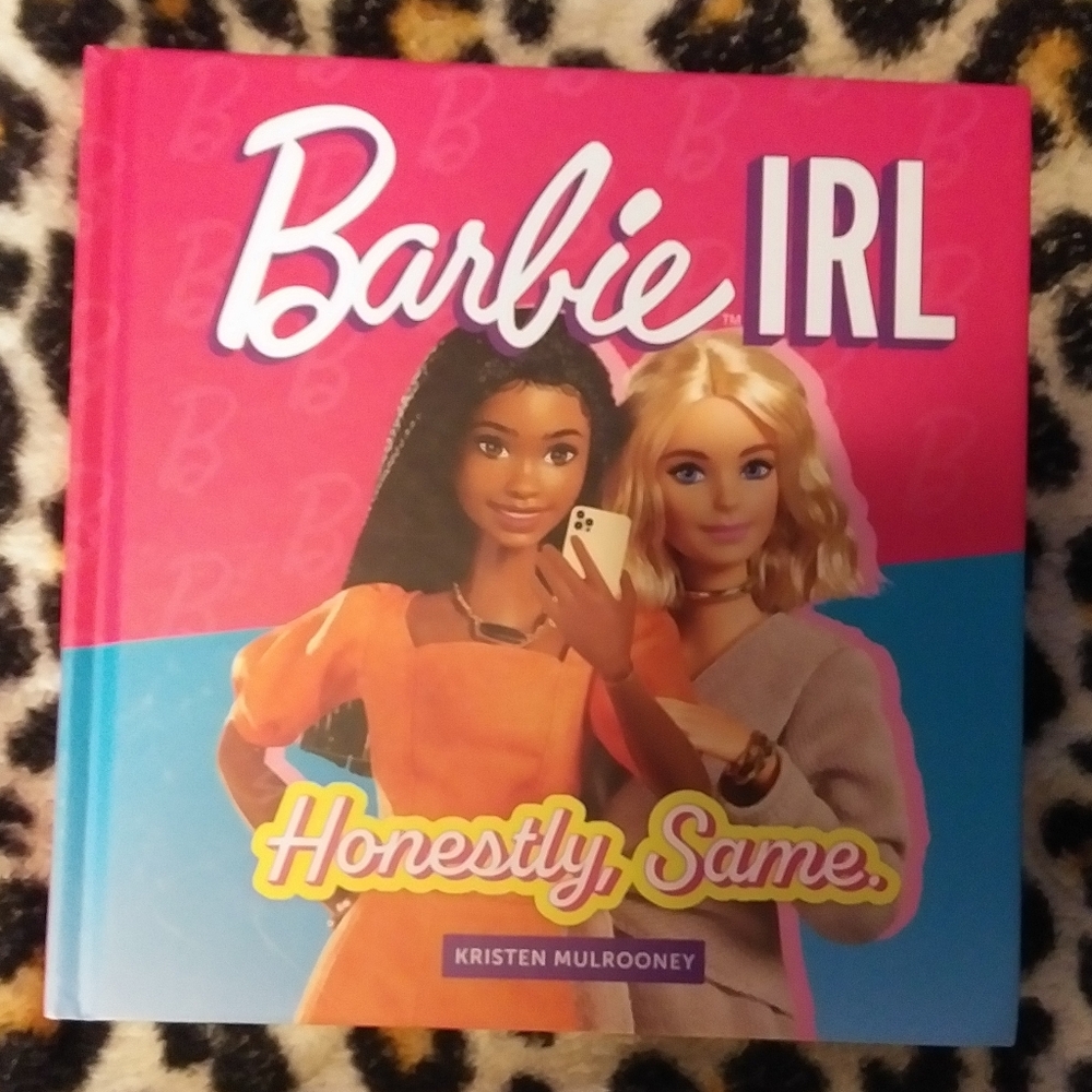 Mattel Barbie Book with Purple and White Cover